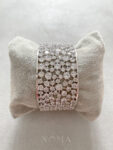 Luxe Bangle - Rhodium White Gold