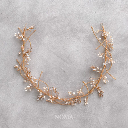 Shiny Petals Hairvine - Gold