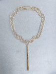 Chinese Painting Fan Frame - 18k Yellow Gold