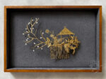Pagoda Comb with Side Branches Vine - 18k Yellow Gold