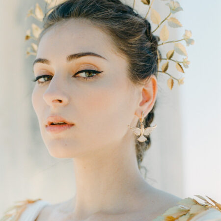 Flower and Leaves Crown - Doff Gold