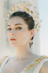Flower and Leaves Crown - Doff Gold