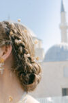 Flower Vine Haircomb - Doff Gold