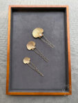Sea Shell Hairpin Set - Doff Gold (3 pcs)
