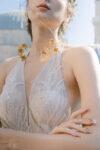 Flower Vine Choker - Doff Gold