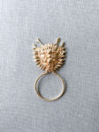 Ancient Dragon Gate Buckle - 18k Yellow Gold