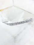 Princess Halo Sparkle Headband - Rhodium White Gold