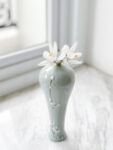 CG Single Jasmine Pin Set - Gold, White (2 pcs)