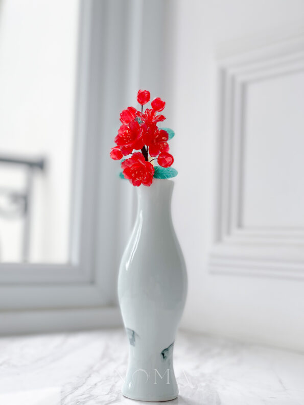 FLR-202000085-HS-Red-Hibiscus-Hairpin-Gold-Red