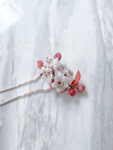 FLR-202200015-HS-Cherry-Blossom-Tree-Hairpin-Rose-Gold-Red