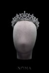Queen of Hearts Crown - Rhodium White Gold