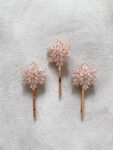 Snowflakes Pin Set - 18k Rose Gold (3 pcs)