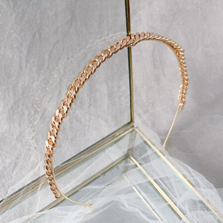 Link Chain Headband - 18k Yellow Gold