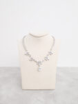 Juliette Necklace - Rhodium White Gold