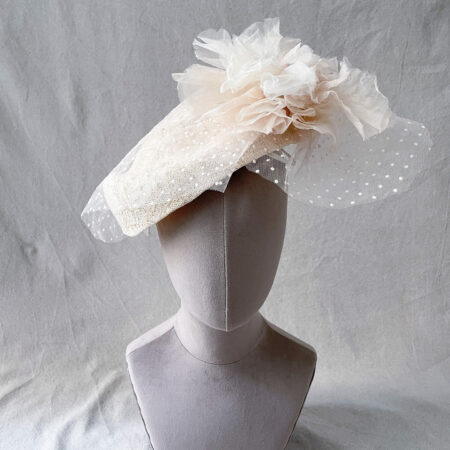 Pink Ruffles Mademoiselle Hat - Pink