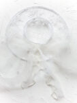 White Lace Transparent Hat - White