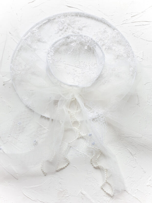 HMV-201900006-White-Lace-Transparent-Hat-White