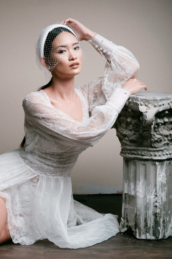 HMV-201900027-Veiled-White-Satin-Headband-White-7