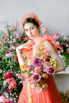HMV-202000001-Coral-Tulle-Headband-Coral-1