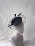 Paris I'm in Love Millinery - Black