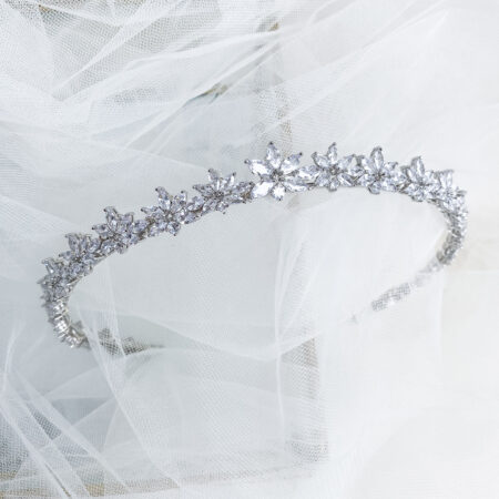 Marquise Shine Crown - Rhodium White Gold