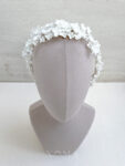 Clay Flower Lily Radiating Hairvine - White Silver