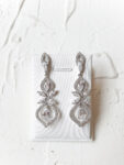 Vienna Earrings - Rhodium White Gold
