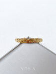 Star Ornament Bangle - 18k Yellow Gold