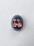 Double Flowers Earrings - 18k Rose Gold