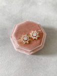 Snowflakes S Earrings - 18k Yellow Gold