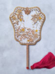 Dragon Fields Fan - Gold