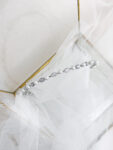 Marquise Halo Small Pearl Headband - Rhodium White Gold, White Pearl