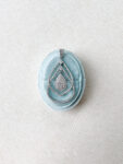 Passion Pear Pendant - Rhodium White Gold