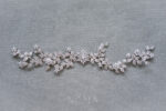 Paved Twigs Royal Art Hairvine/Brooch - White Gold