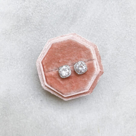 New Classy Earrings - Rhodium White Gold