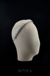 Arranged Marquise Headband - Rhodium White Gold