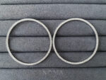 Extra Large Hoops Earrings - Rhodium White Gold