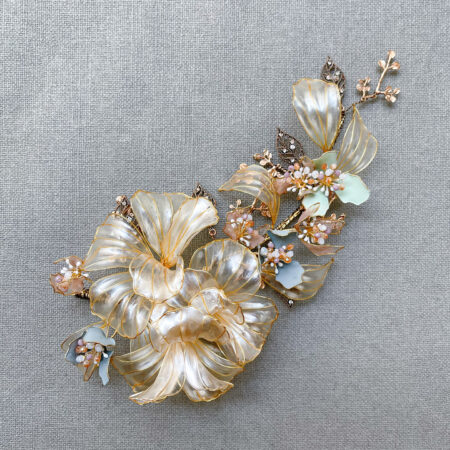 Open Bloom Hairvine - Gold