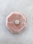 Tiffany Round Solitaire 2 ct Ring - Rhodium White Gold