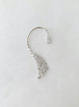 Charlotte Earcuff - Rhodium White Gold (Right)