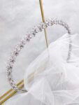 Aria Headband - Rhodium White Gold