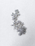 Paved Twigs Royal Art Side Hairvine/Brooch - White Gold (Left)