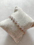 Clover Chain Bracelet - Rhodium White Gold