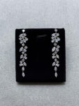 Longing Earrings - Rhodium White Gold