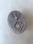 Inscription Pendant - Rhodium White Gold