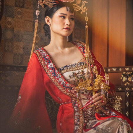 Huan Zhu Hat - Gold