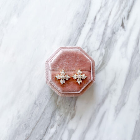 Sparkle Earrings - 18k Yellow Gold