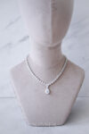 Pear Bouquet New Necklace - Rhodium White Gold