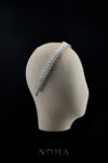 Romance Headband - Rhodium White Gold
