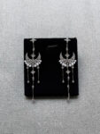 Turkish Delight Earrings - Rhodium White Gold